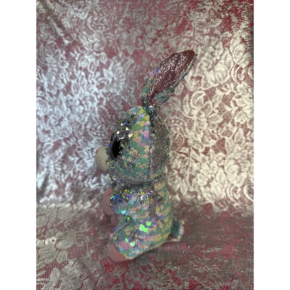 Ty Beanie Boo Raindrop Rabbit‎ Bunny Plush 6